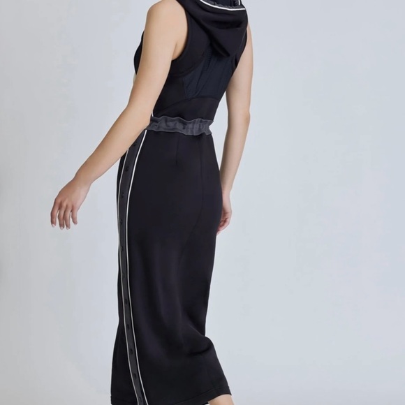 Blanc Noir Track dress sz large NWT black - Picture 4 of 4